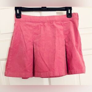 Girls Crewcuts Pleated Ribbed Corduroy Skirt Size 14